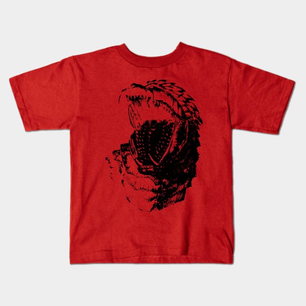 Godzilla Ultima Kids T-Shirt by GojiTaku